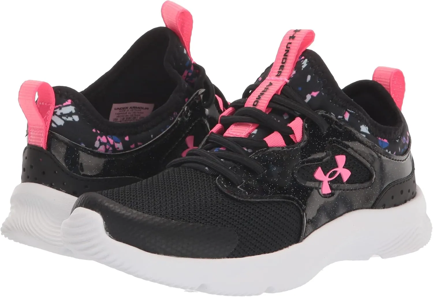 Under Armour Girls' Pre School Infinity 2.0 Print Alternate Closure Running Shoe