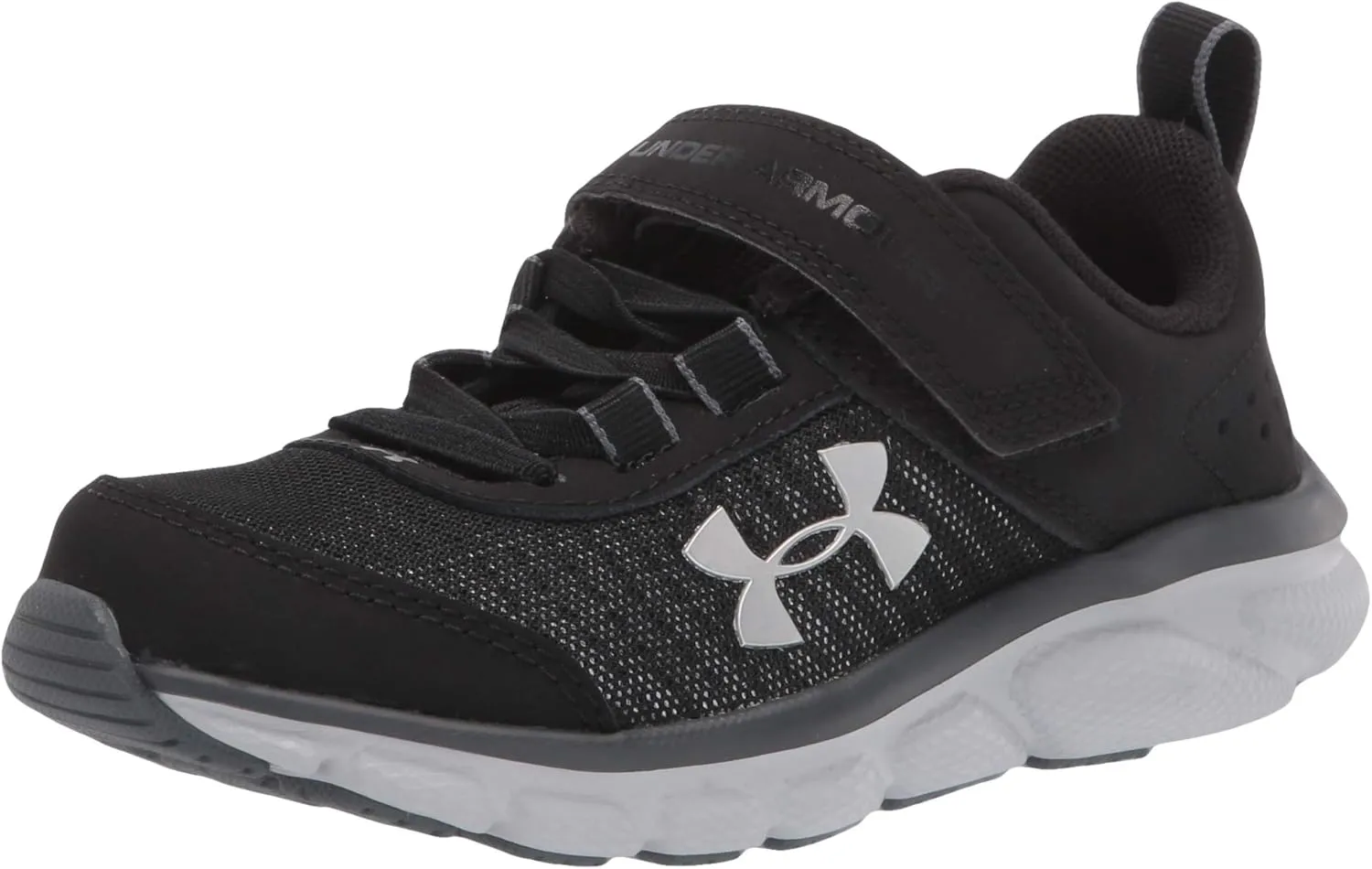 Under Armour Unisex Pre School Assert 8 Alternate Closure, Black, 13.5K Wide US