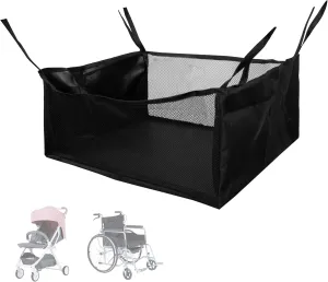 Under Seat Rollator Bag, Large Rollator Walker Basket, Wheelchair Under Seat StorageRollator Bag, Walker Basket for Four Wheel Rollator, Reusable Basket Carry Insert for Women Men Seniors