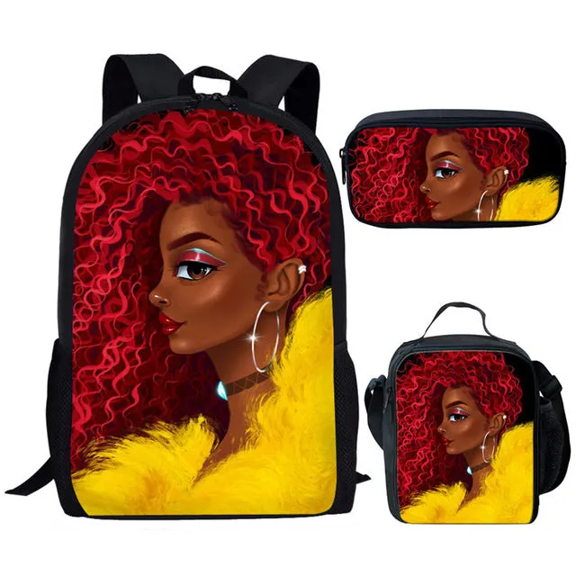 Unique Afro Magic  Bags Sets Bookbags