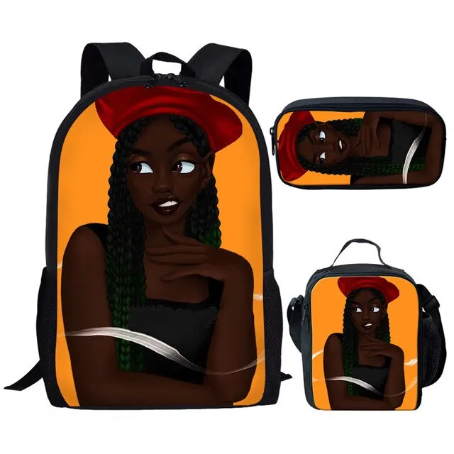 Unique Afro Magic  Bags Sets Bookbags