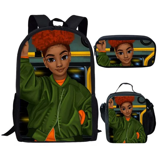 Unique Afro Magic  Bags Sets Bookbags