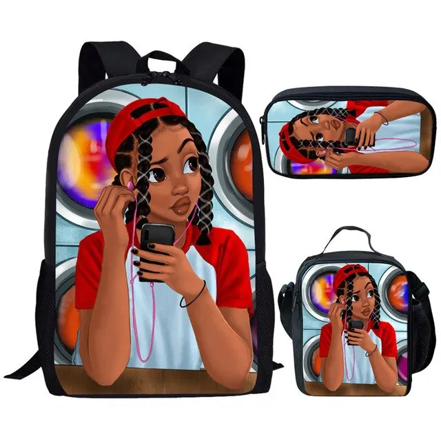 Unique Afro Magic  Bags Sets Bookbags