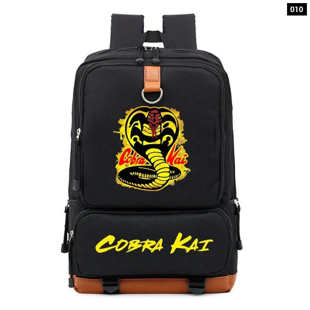Unisex Cobra Kai Kids Daily Large Capacity Laptop School Bag