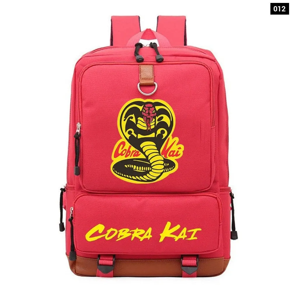 Unisex Cobra Kai Kids Daily Large Capacity Laptop School Bag