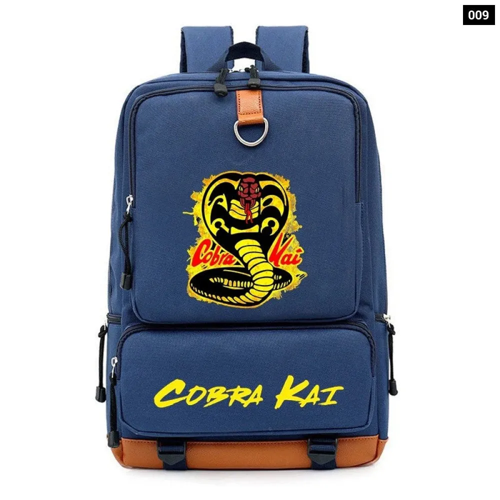 Unisex Cobra Kai Kids Daily Large Capacity Laptop School Bag