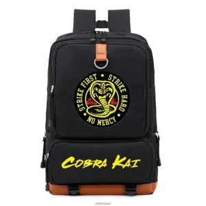 Unisex Cobra Kai Kids Daily Large Capacity Laptop School Bag