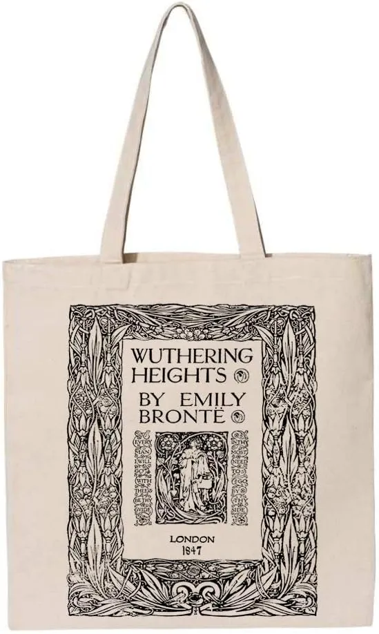 Universal Zone Literary tote bag. Handbag with book design. Book Bag. Library bag. Market bag