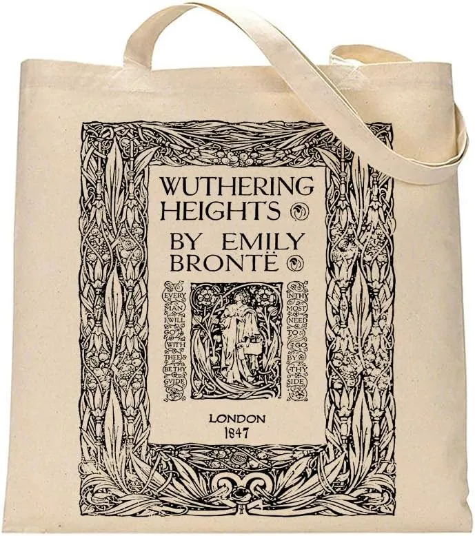 Universal Zone Literary tote bag. Handbag with book design. Book Bag. Library bag. Market bag