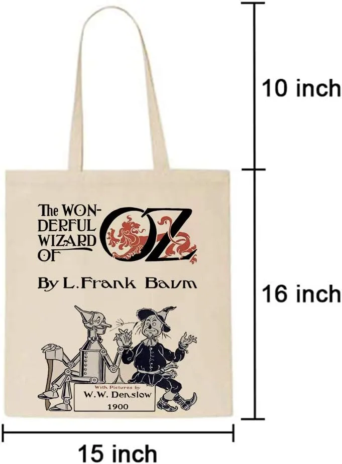 Universal Zone Literary tote bag. Handbag with book design. Book Bag. Library bag. Market bag