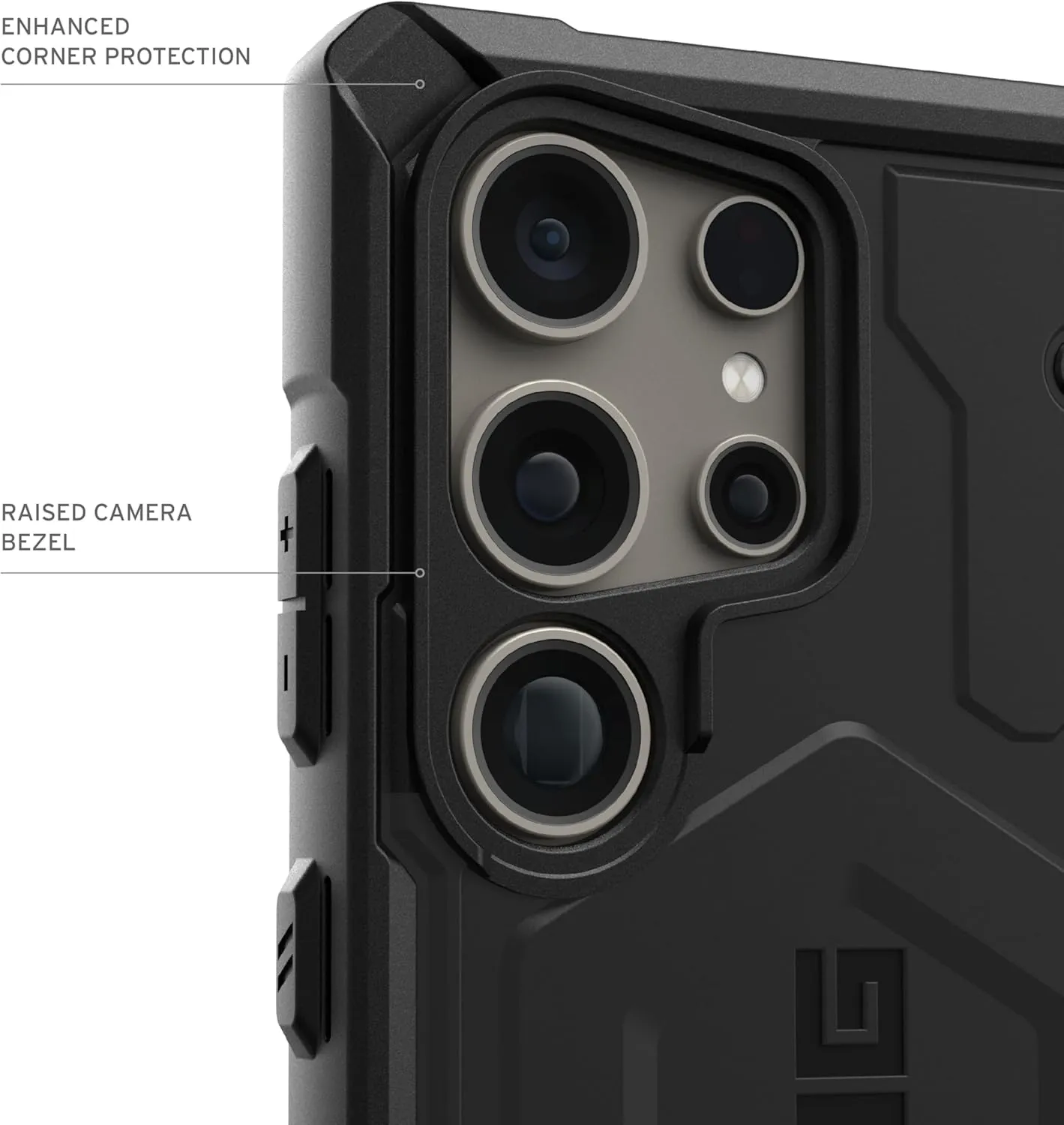 URBAN ARMOR GEAR UAG Designed for Samsung Galaxy S24 Ultra Case 6.8" Monarch, Pathfinder, Plyo, Plasma, Civilian Rugged Military Drop-Proof Impact Resistant Non-Slip Protective Cover