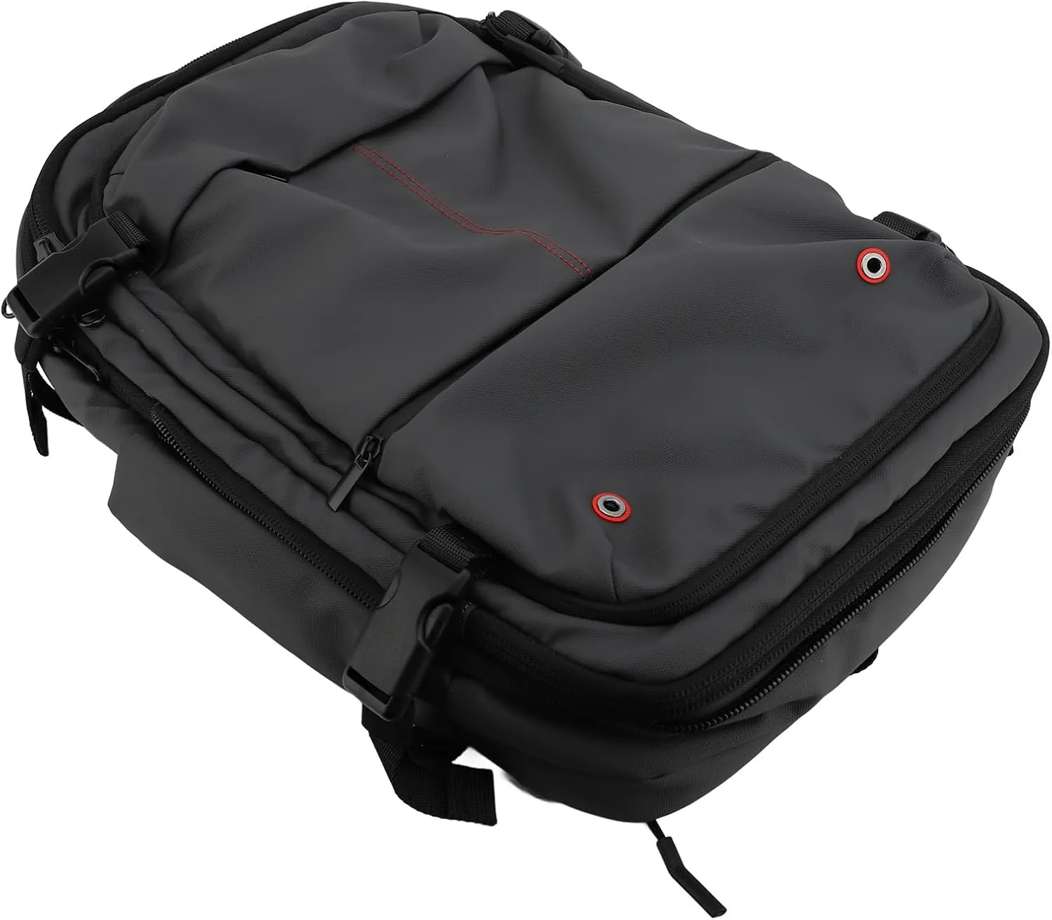 Vacuum Backpack, Large Capacity Water Expandable Travel Backpack, 19 Inch Laptop Bag with Vacuum Pump for Travel Business (Grey)