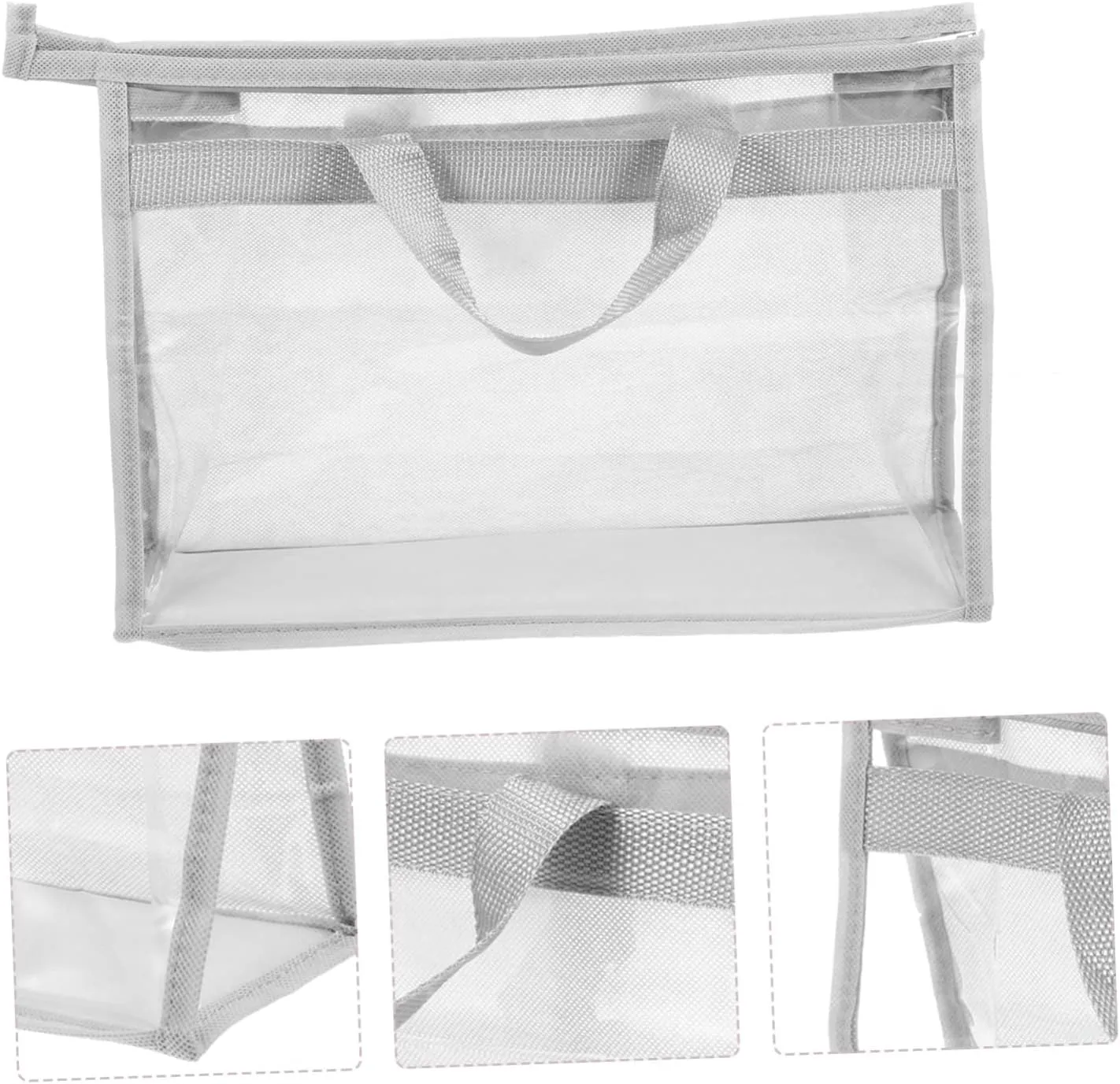 VANZACK Transparent Dust Cover Storage Bag for Handbags Organizer Pouch Moisture and Breathable for Travel and Business Trips Space Saving Design