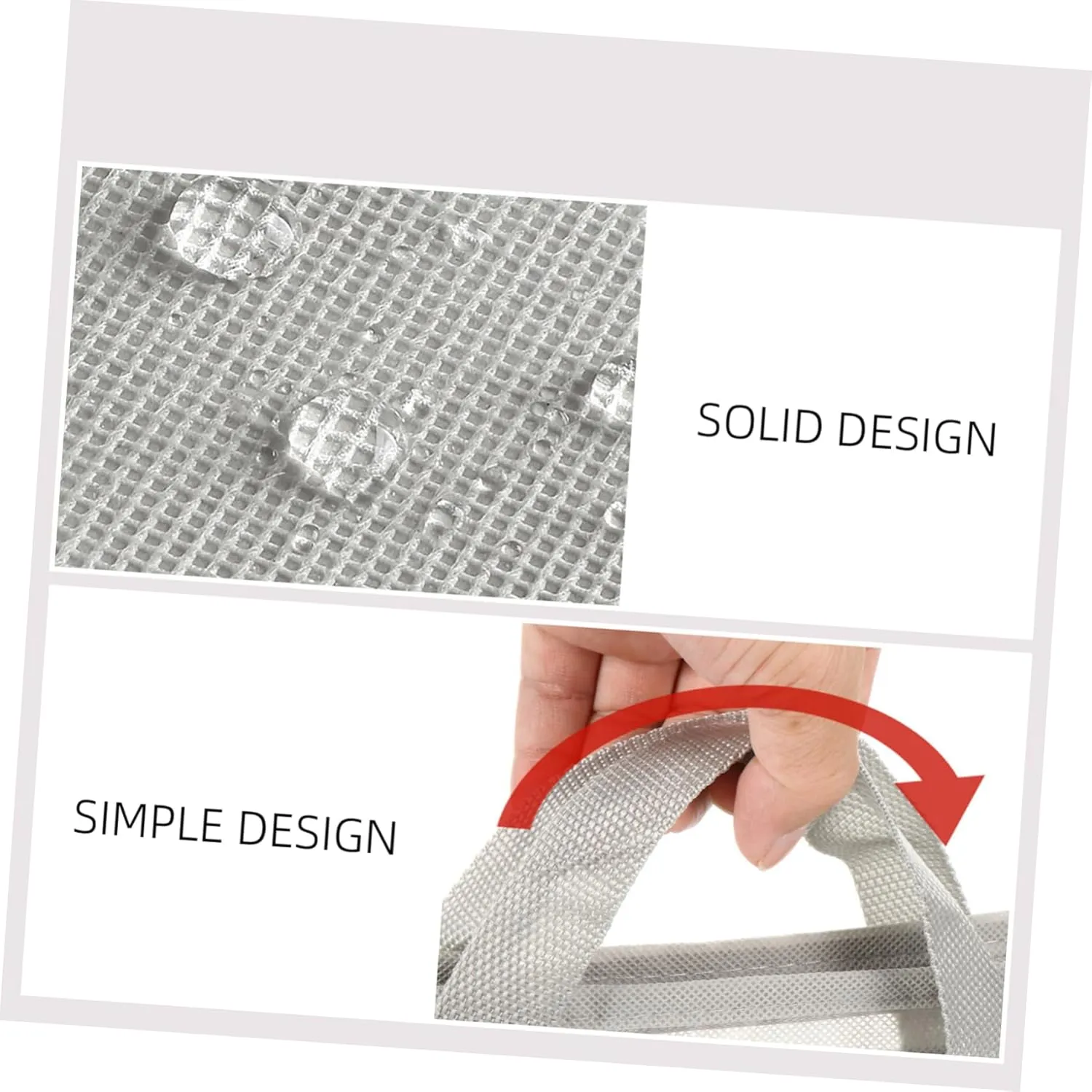 VANZACK Transparent Dust Cover Storage Bag for Handbags Organizer Pouch Moisture and Breathable for Travel and Business Trips Space Saving Design
