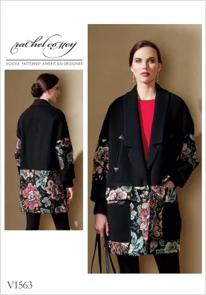 Vogue Patterns Women’s Jacket Coat Sewing Pattern by Rachel Comey, Sizes 14-22