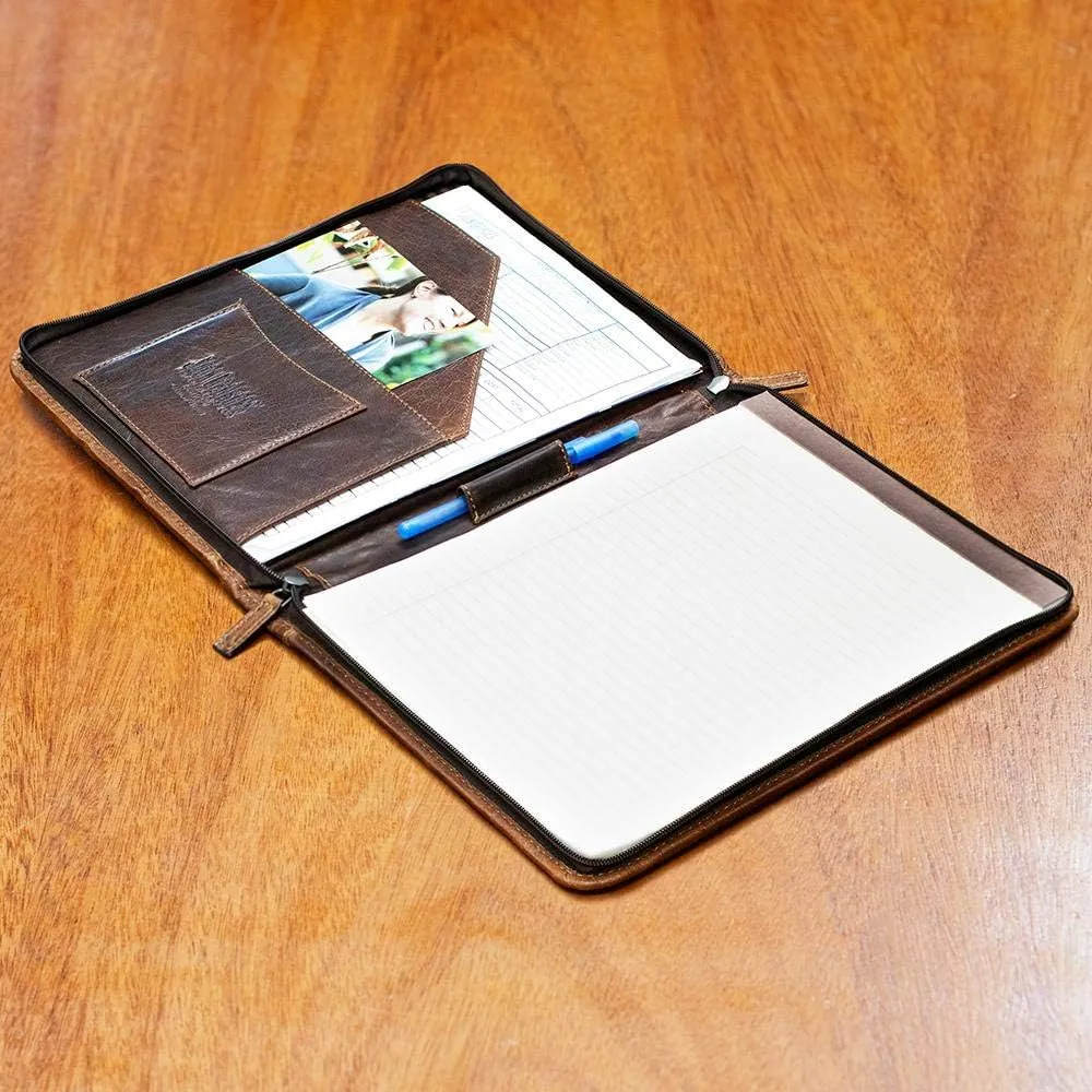 Voyager Letter Size Zippered Writing Pad Cover #7112