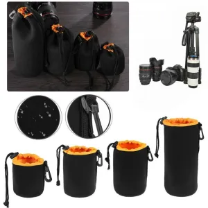Waterproof Soft Camera Lens Pouch Bag