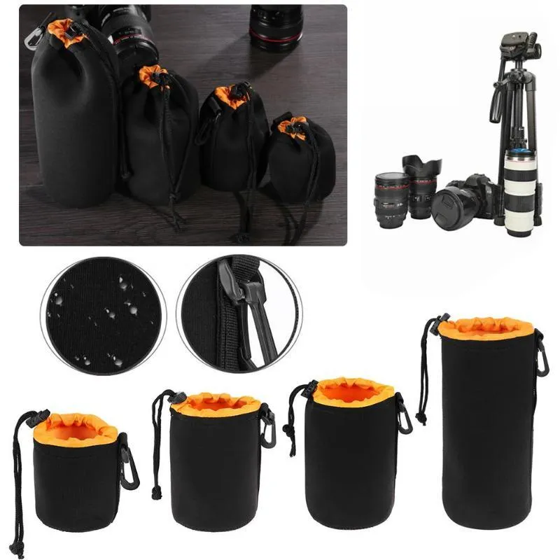 Waterproof Soft Camera Lens Pouch Bag