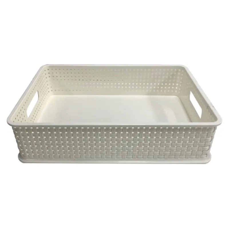 Webbing Basket - 32.6Cm X 23.7Cm X 8Cm - 12.8In X