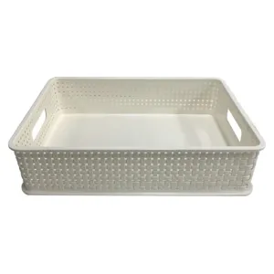 Webbing Basket - 32.6Cm X 23.7Cm X 8Cm - 12.8In X