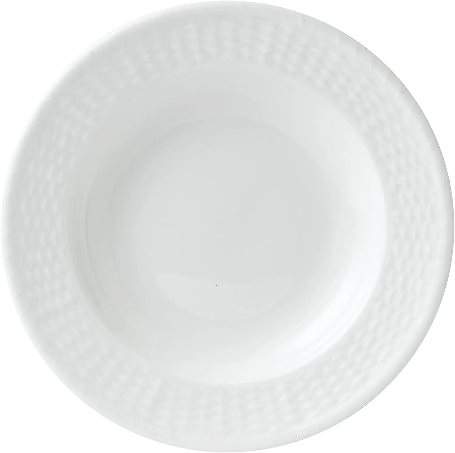 Wedgwood Nantucket Basket Rim Soup Bowl, 9 oz, White