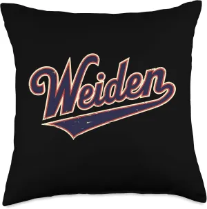 Weiden Germany City Men Women Boys Girls Throw Pillow