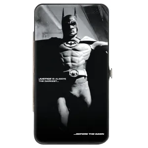 Wholesale Hinged Wallet - BATMAN 1989 Jump Pose and Title Logo