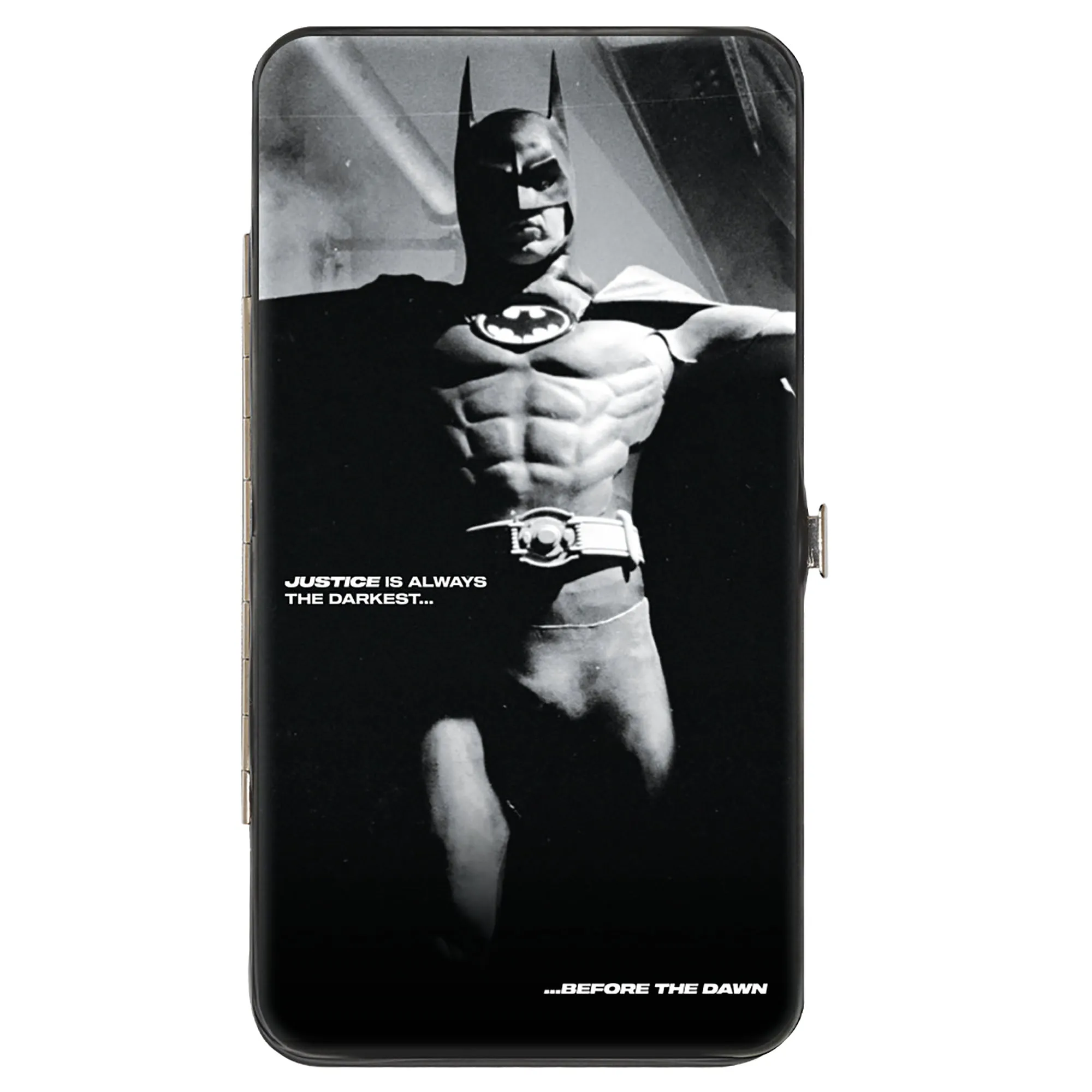 Wholesale Hinged Wallet - BATMAN 1989 Jump Pose and Title Logo