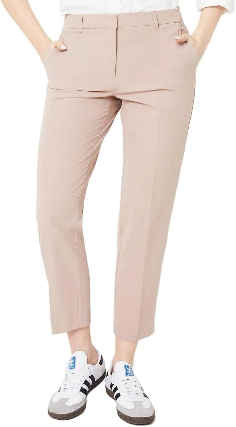 Womens/Ladies Ankle Grazer Trousers
