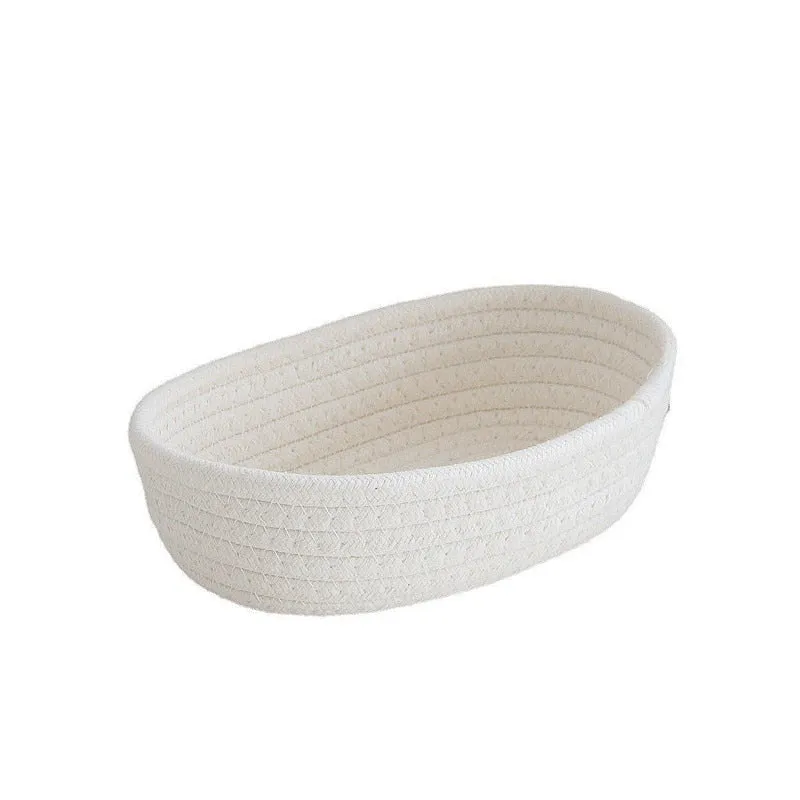 Woven Oval Storage Baskets
