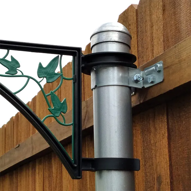 Woven Resin Hanging Baskets with Brackets by Prime Retreat