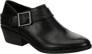 XAPPEAL Jodie - Women's Faux Leather Western Low Heel Ankle Bootie