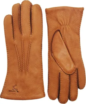 YISEVEN Women's Deerskin Leather Gloves Hand Sewn